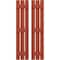 Ekena Millwork Americraft 3-Board, 3 Batten Exterior Real Wood Spaced Board-n-Batten Shutters, ARW401SB311X83CLH, PR ARW401SB311X83CLH - alternate 1